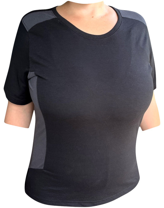 T-shirt de travail fort POD pour femmes par James &amp; Nicholson